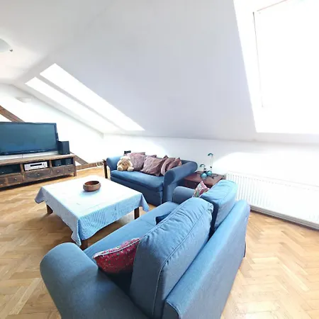 Апартаменты Elegant And Spacious 4br Loft In Charming Vinohrady