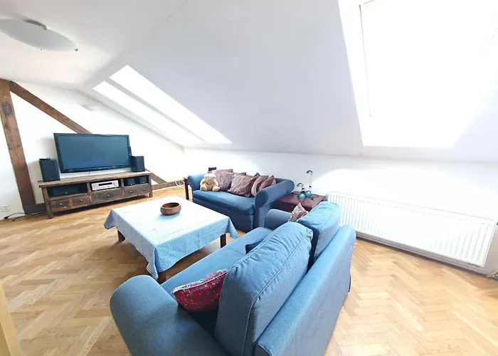 Appartement Elegant And Spacious 4br Loft In Charming Vinohrady